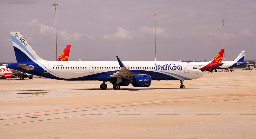 INDIGO plane